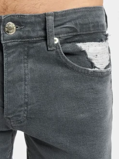 Jeans & Hosen*2Y Premium Aaron Karottenjeans grau1