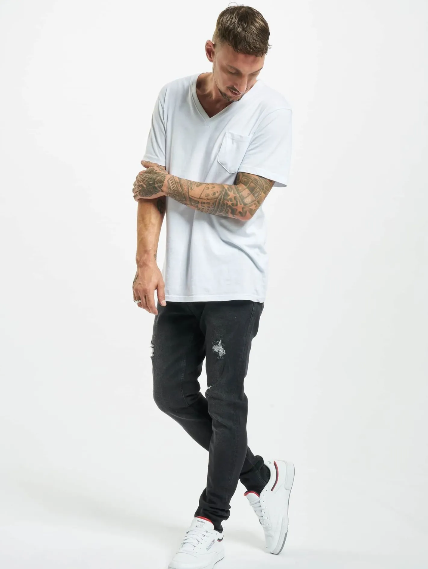 Jeans & Hosen*2Y Premium Boran Slim Fit Jeans schwarz