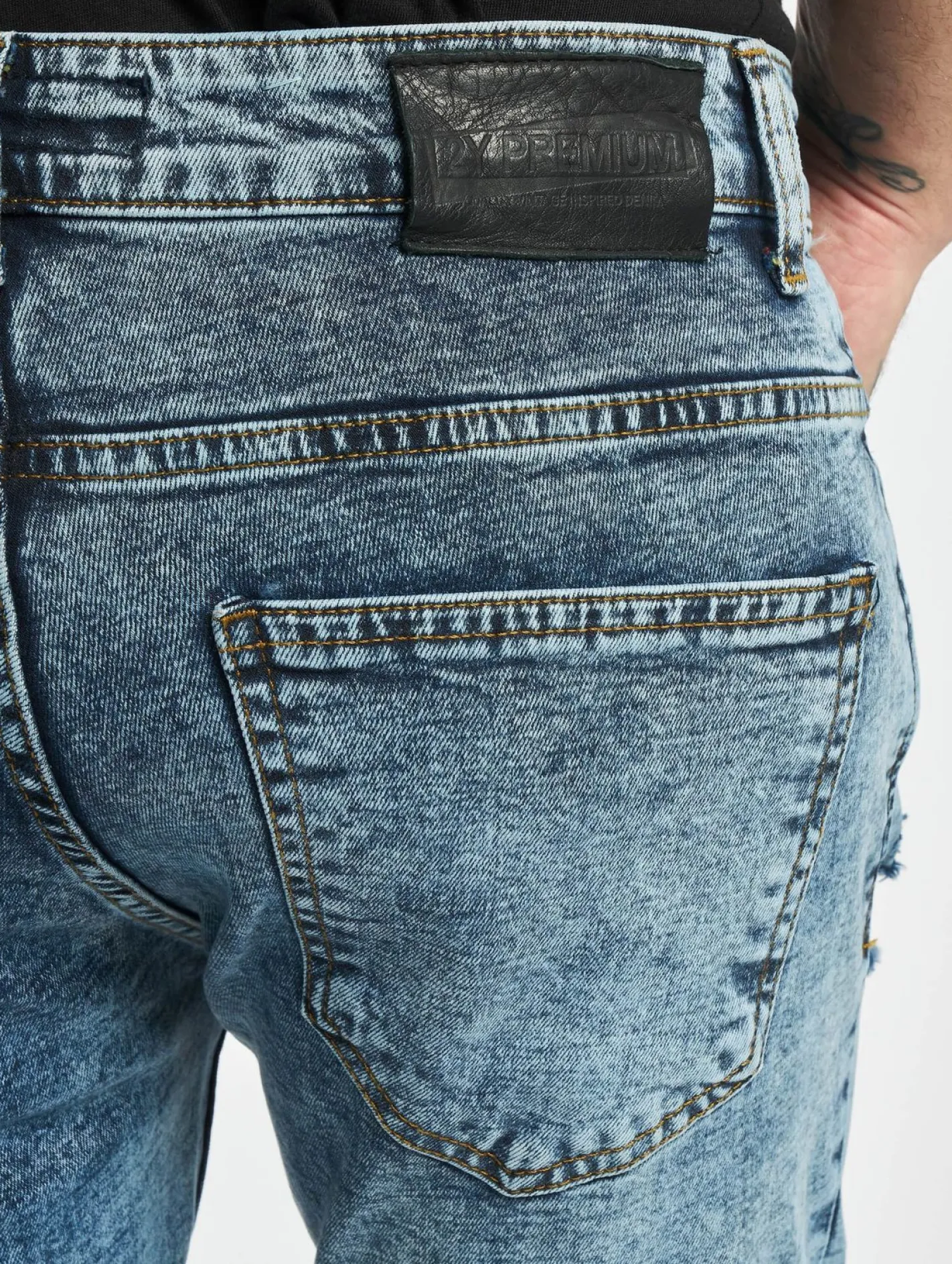 Jeans & Hosen*2Y Premium Daniel Skinny Fit Jeans blau