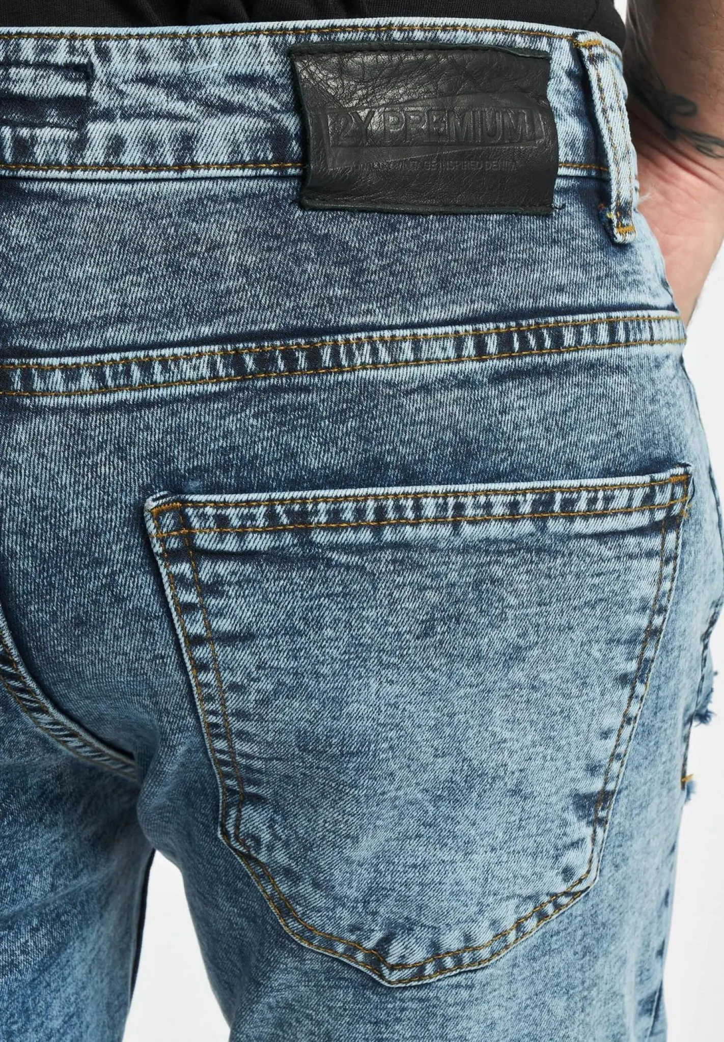 Jeans & Hosen*2Y Premium Daniel Skinny Fit Jeans blau