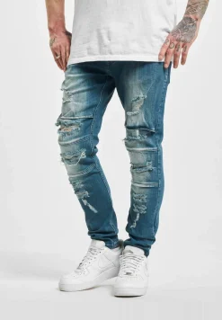 Jeans & Hosen*2Y Premium Elkin Slim Fit Jeans blau