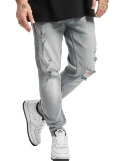 Jeans & Hosen*2Y Premium Emil Carrot Slim Fit Jeans grau