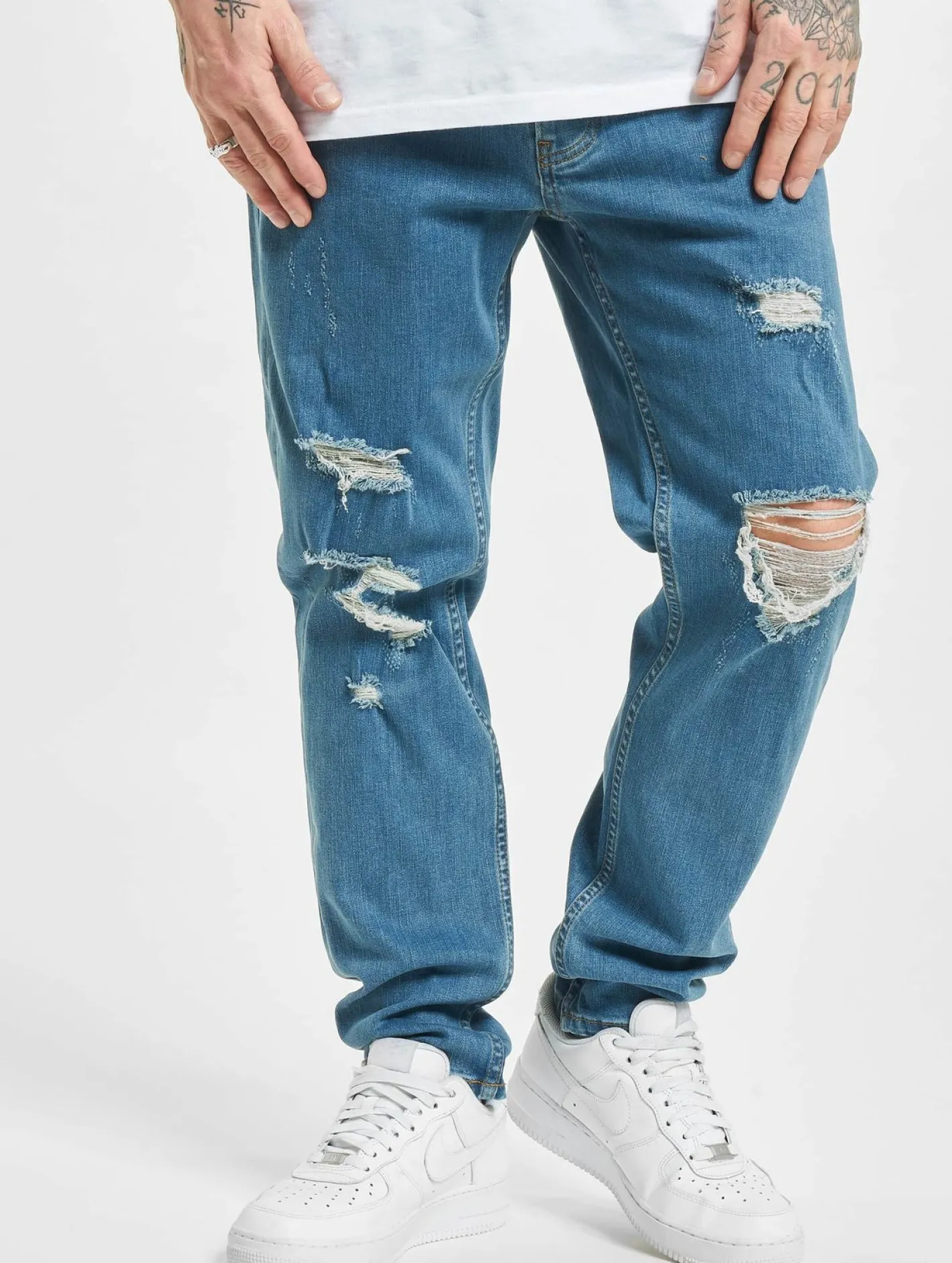 Jeans & Hosen*2Y Premium Lakewood Slim Fit Jeans blau