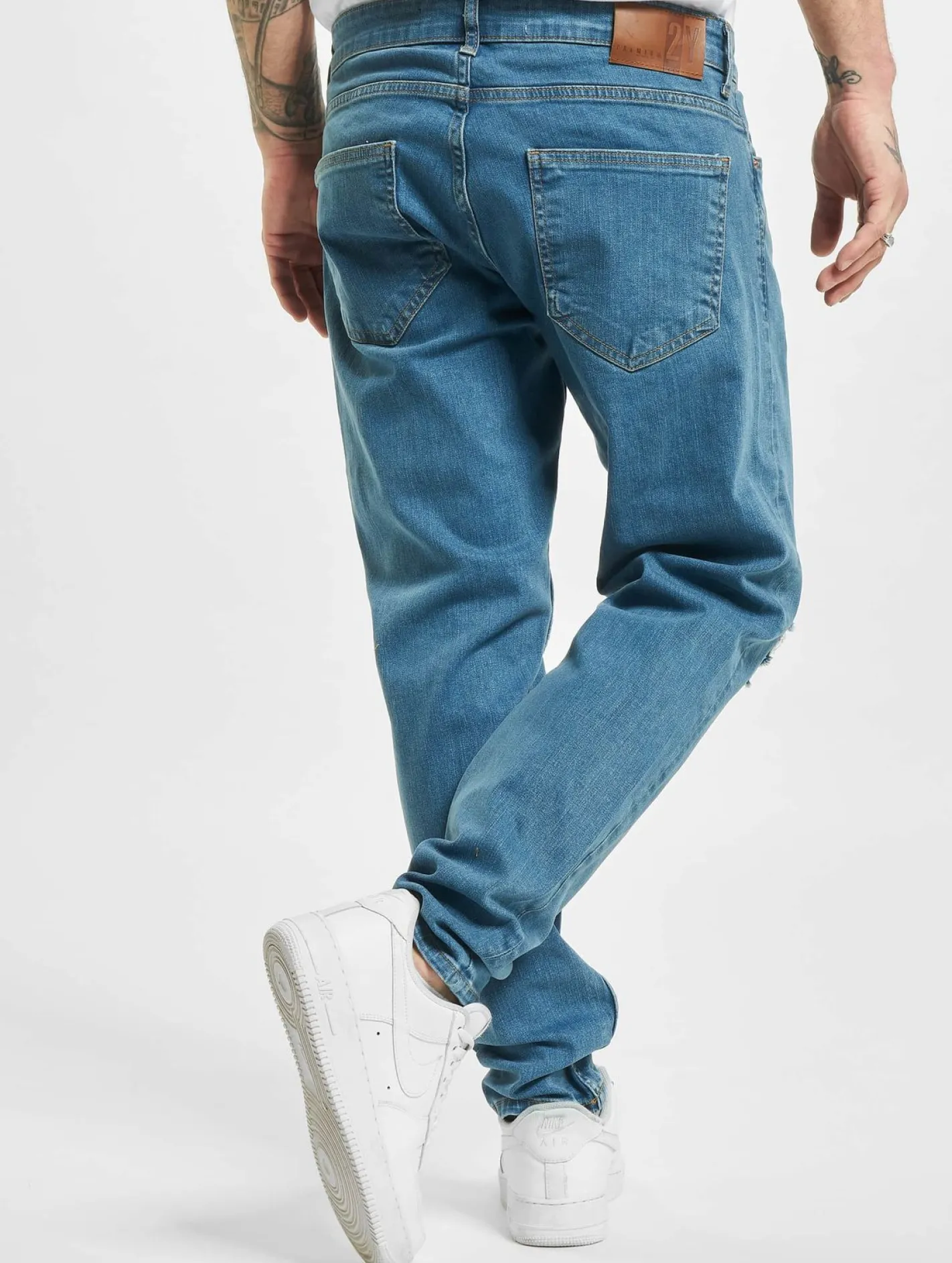 Jeans & Hosen*2Y Premium Lakewood Slim Fit Jeans blau