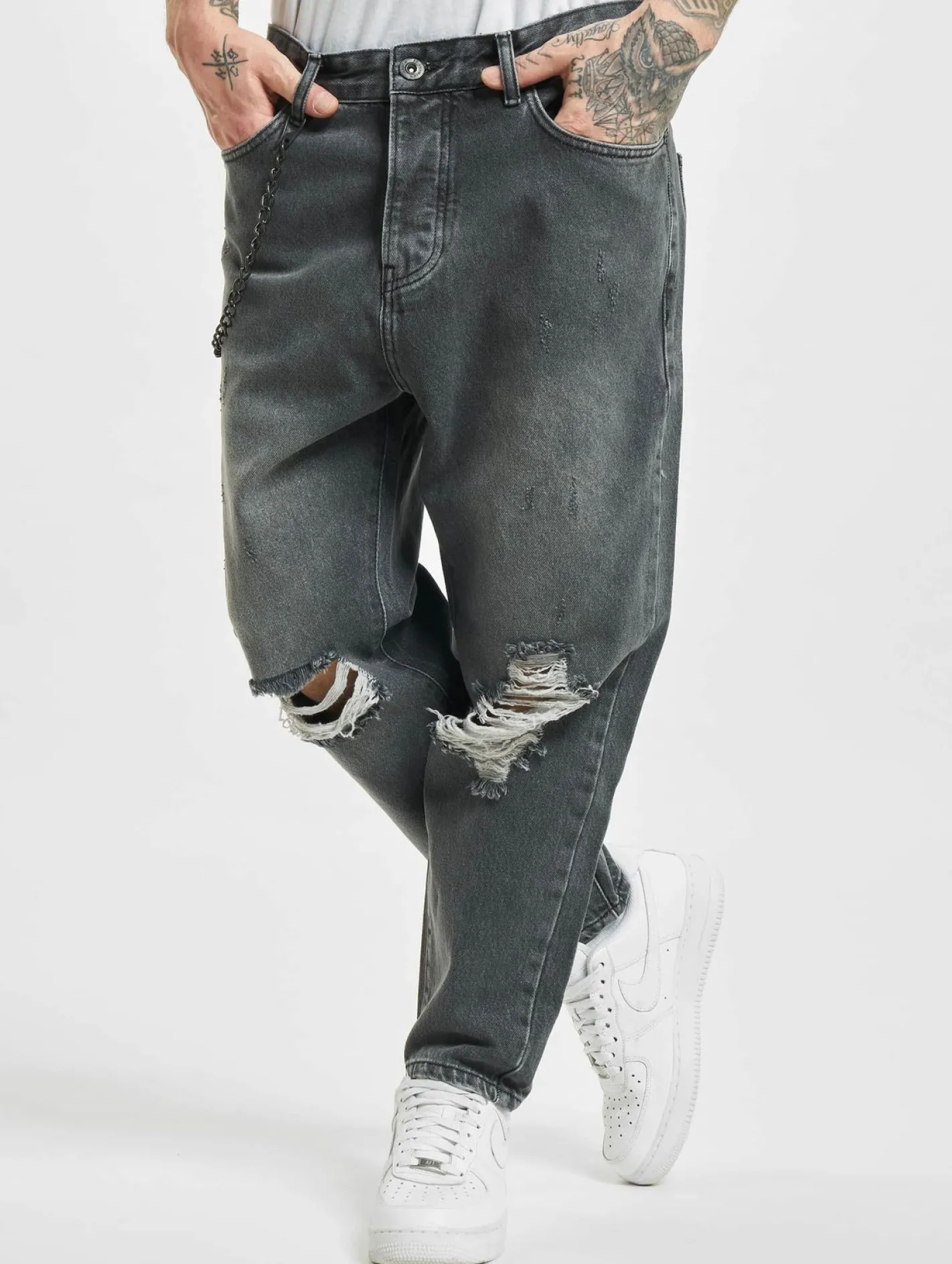 Jeans & Hosen*2Y Premium Slim Fit Jeans grau1