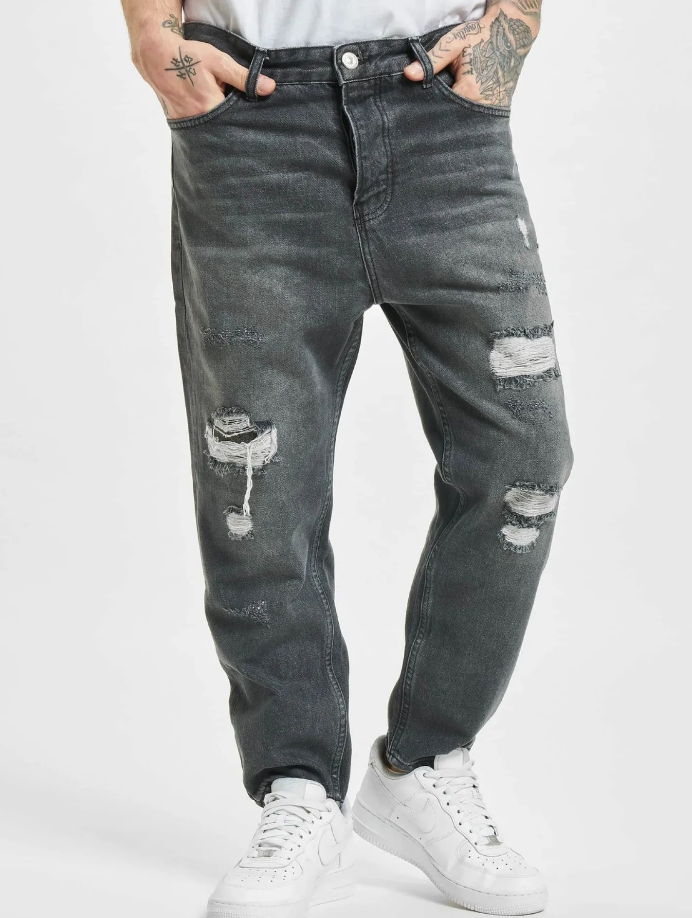 Jeans & Hosen*2Y Premium Temecula Anti Fit Jeans grau