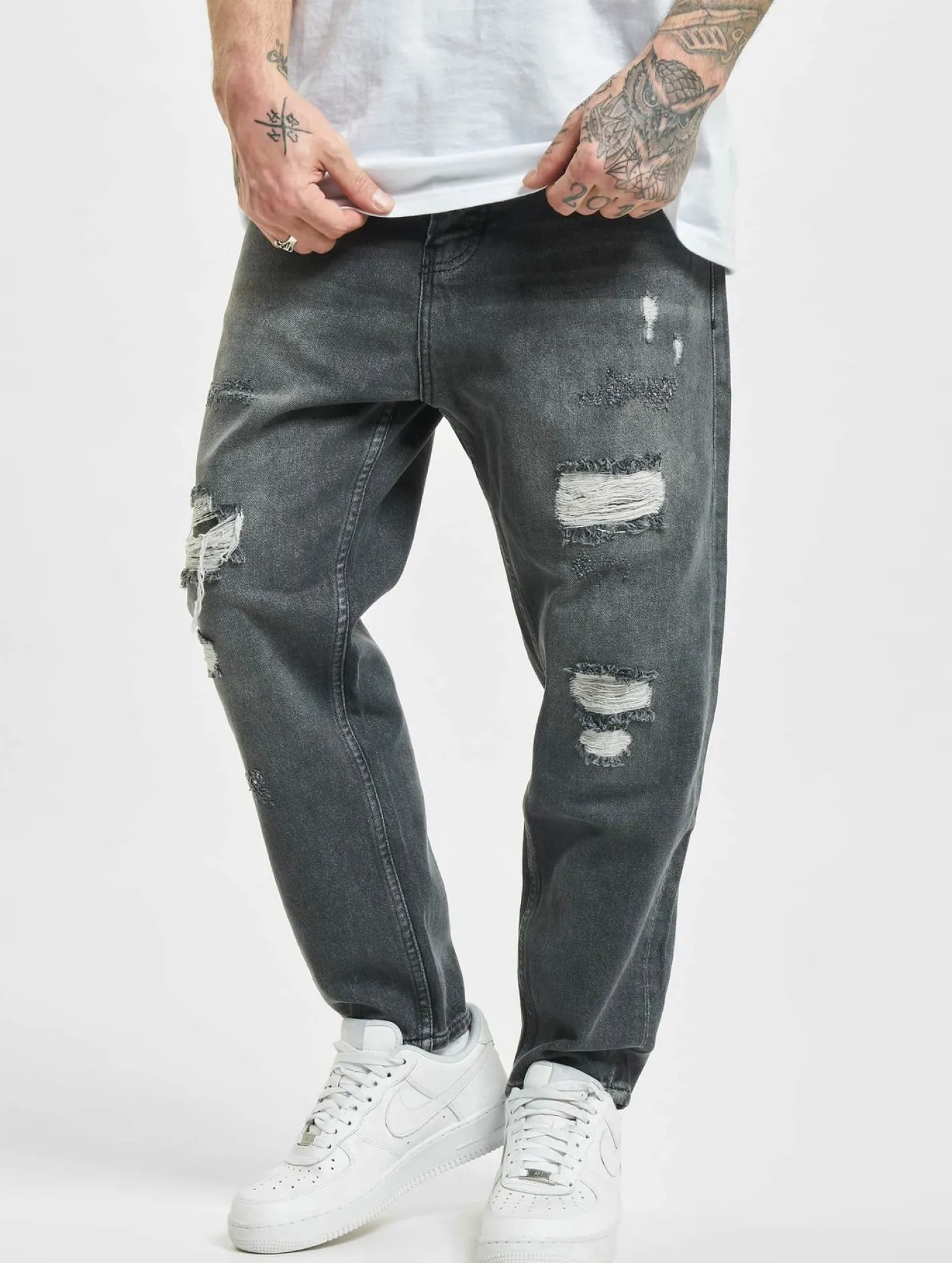 Jeans & Hosen*2Y Premium Temecula Anti Fit Jeans grau