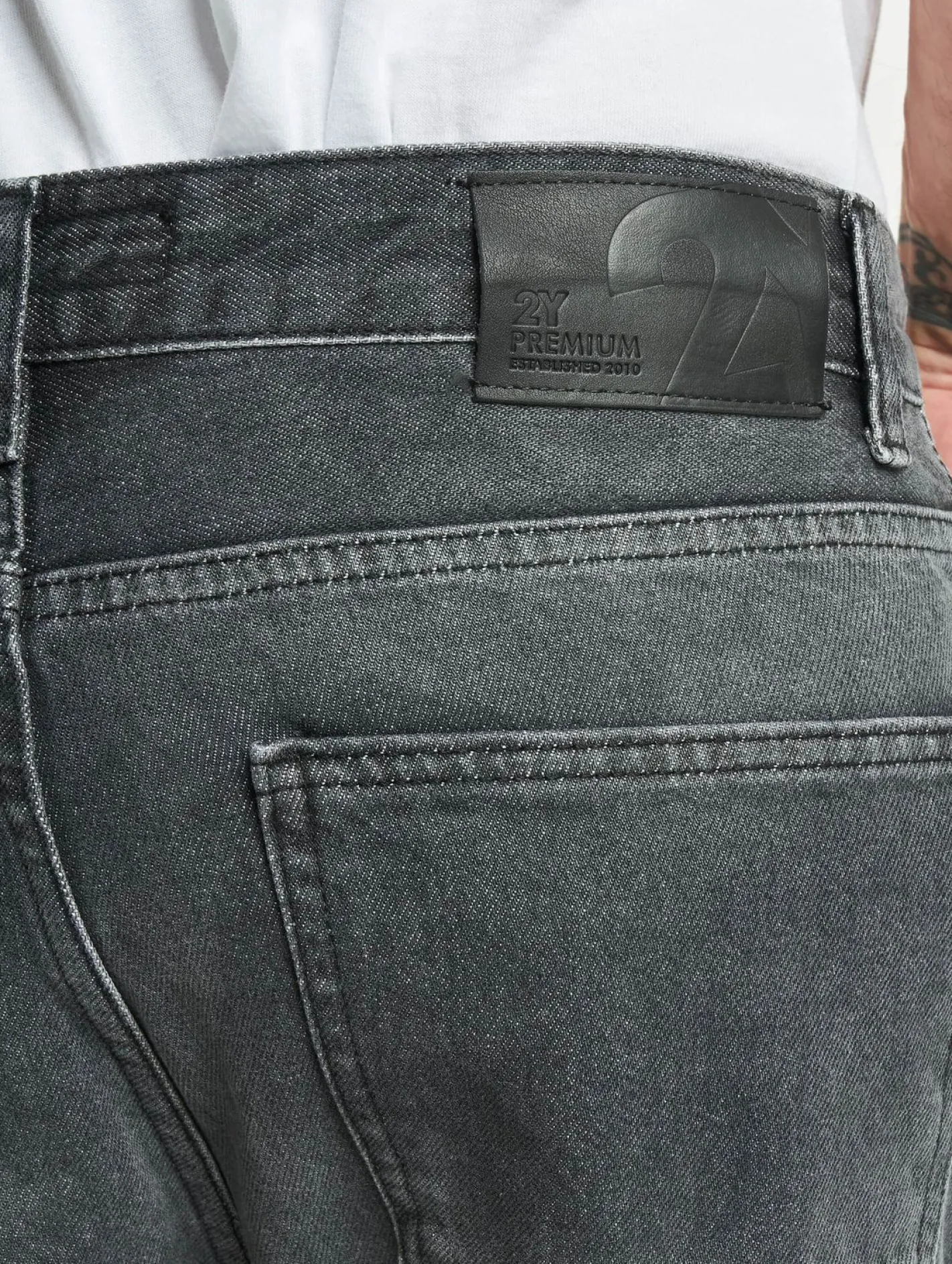 Jeans & Hosen*2Y Premium Temecula Anti Fit Jeans grau