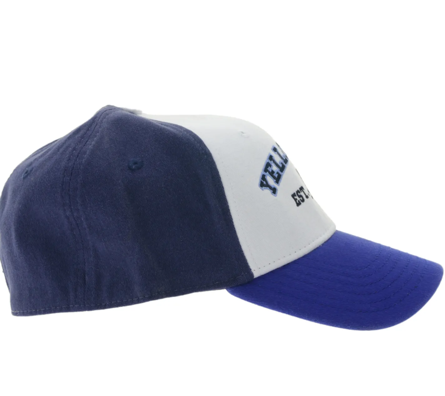 Caps & Mützen*BioworldMerch YELLOWCARD Base-Cap Pop Punk Band Fanwear mit gebogenem Schirm TC103518YWC Weiß/Blau