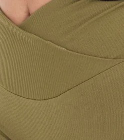 Sportunterbekleidung|Fitnessmode & Jogginghosen*YOU DO YOU Damen Leggings modische Fitness-Hose Workout-Hose Sport-Tights High Waist Yoga-Mode 904991 Khaki