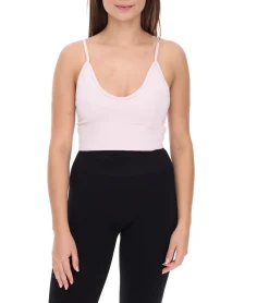 Unterwäsche|Sportoberbekleidung*YOU DO YOU Damen Sport-BH Sport-Bustier nahtloses Sport-Oberteil Yoga-BH 904951 Rosa