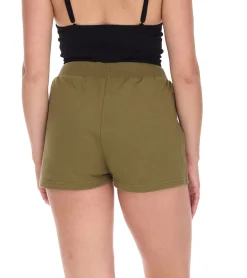 Shorts & Bermudas|Fitnessmode & Jogginghosen*YOU DO YOU Damen Sport-Shorts Sweatpants kurze Baumwoll-Hose Fitness-Shorts Yoga-Mode 905091 Khaki