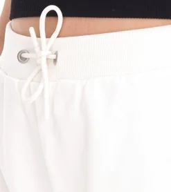 Shorts & Bermudas|Fitnessmode & Jogginghosen*YOU DO YOU Damen Sport-Shorts Sweatpants kurze Baumwoll-Hose Fitness-Shorts Yoga-Mode 905091 Weiß