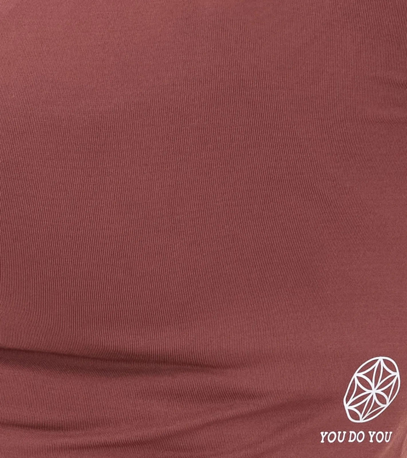 Tops & T-Shirts*YOU DO YOU Damen T-Shirt im Cropped-Style Fitness-Top Kurzarm-Shirt Yoga-Mode 905041 Mahagoni-Braun