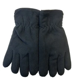 Handschuhe & Schals*ZWILLINGSHERZ Fleece-Handschuhe für Damen und Herren Winter-Handschuhe Finger-Handschuhe 4605H K232123 M10 Schwarz