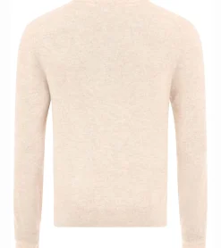 Pullover & Sweater*ZWILLINGSHERZ Herren 100% Kaschmir-Pullover Pullover mit V-Ausschnitt Langarm-Shirt Beige