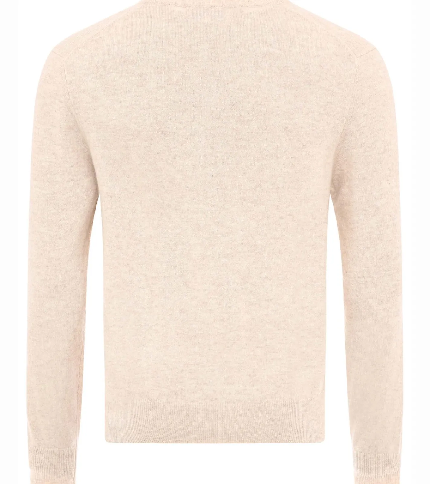 Pullover & Sweater*ZWILLINGSHERZ Herren 100% Kaschmir-Pullover Pullover mit V-Ausschnitt Langarm-Shirt Beige
