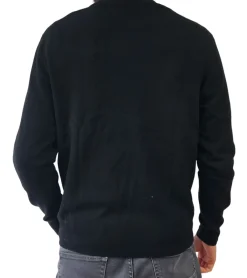 Pullover & Sweater*ZWILLINGSHERZ Herren 100% Kaschmir-Pullover Pullover mit V-Ausschnitt Langarm-Shirt Schwarz