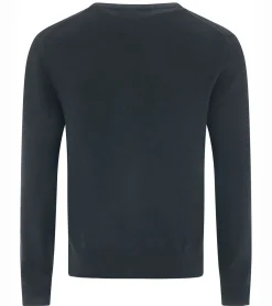 Pullover & Sweater*ZWILLINGSHERZ Herren 100% Kaschmir-Pullover Pullover mit V-Ausschnitt Langarm-Shirt Schwarz